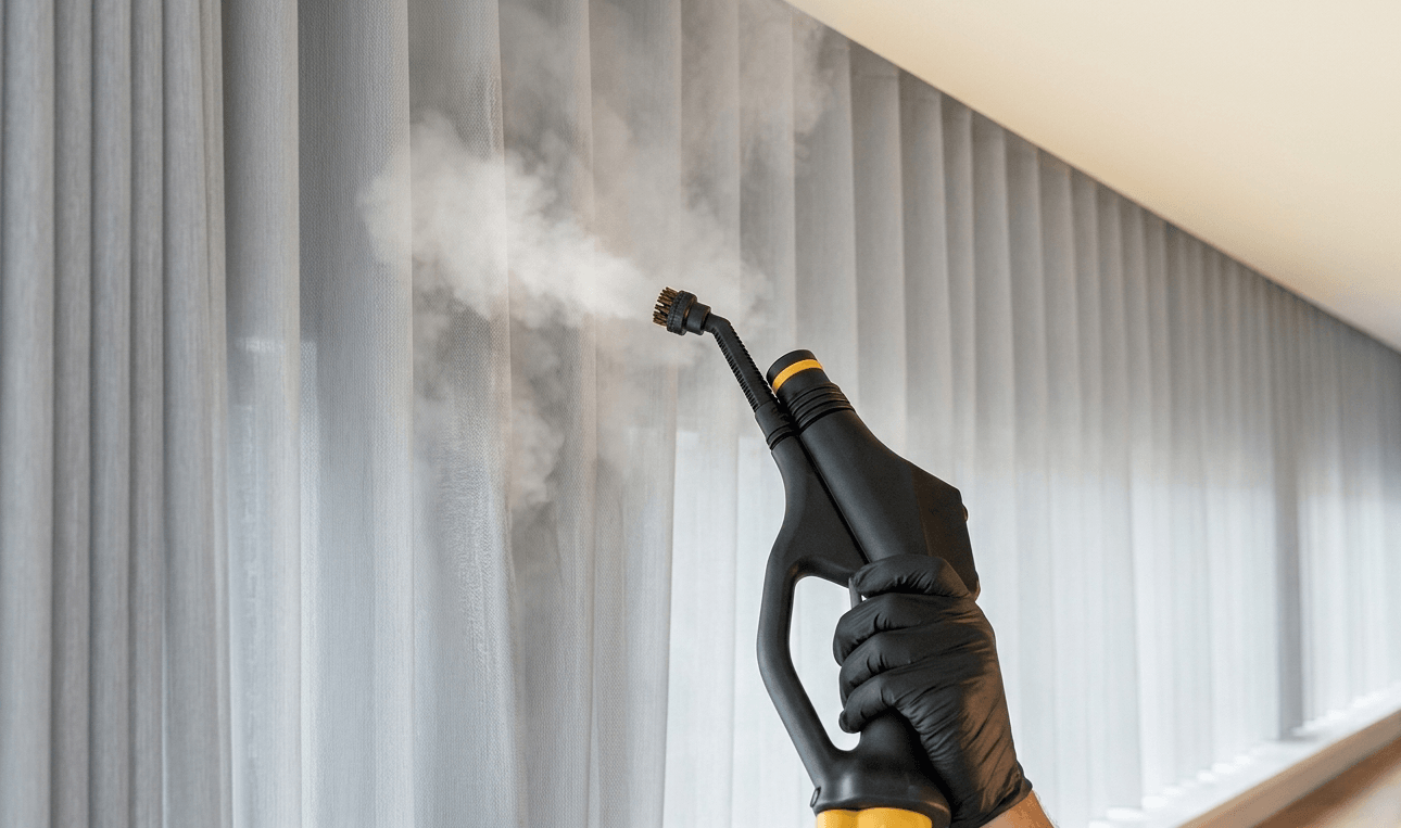 Limpeza e Higienização de Cortinados