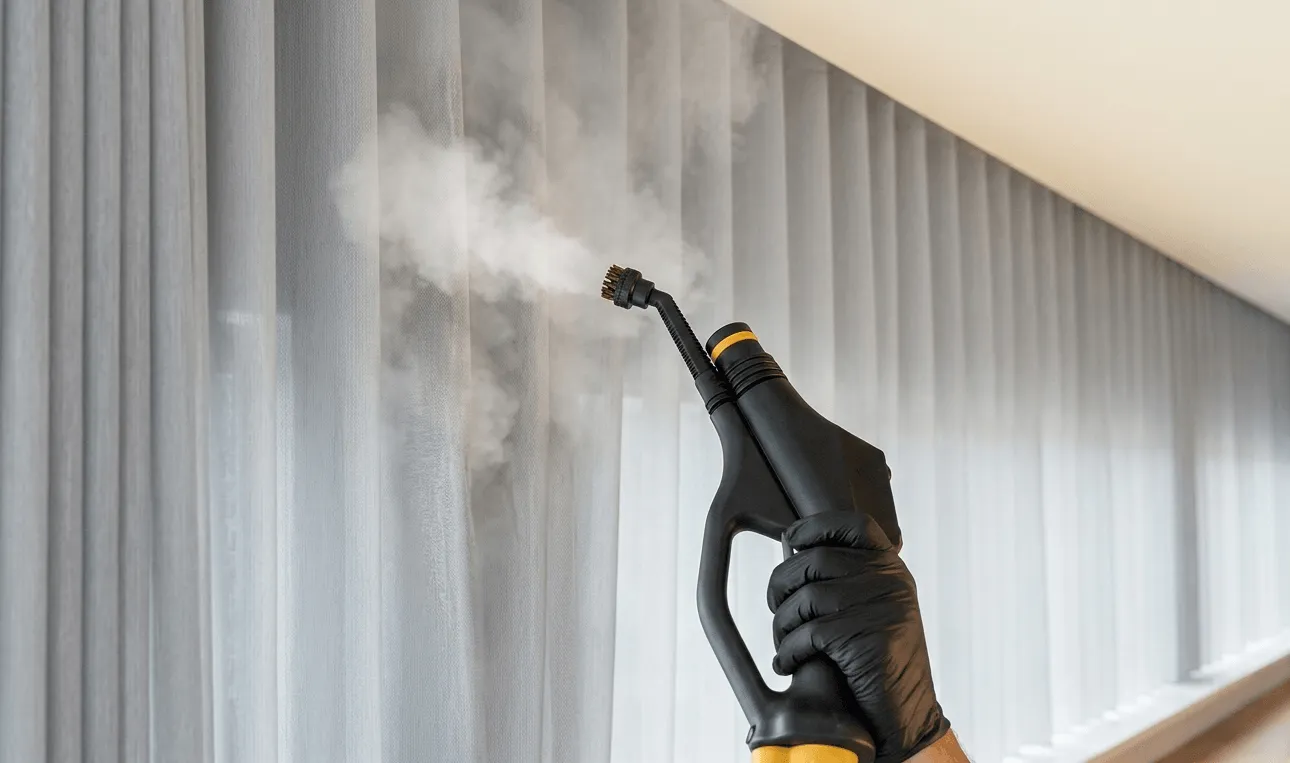 Limpeza e Higienização de Cortinados